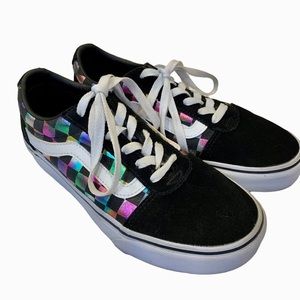 Vans Multi Color Old School Canvas Sneakers 6.5
